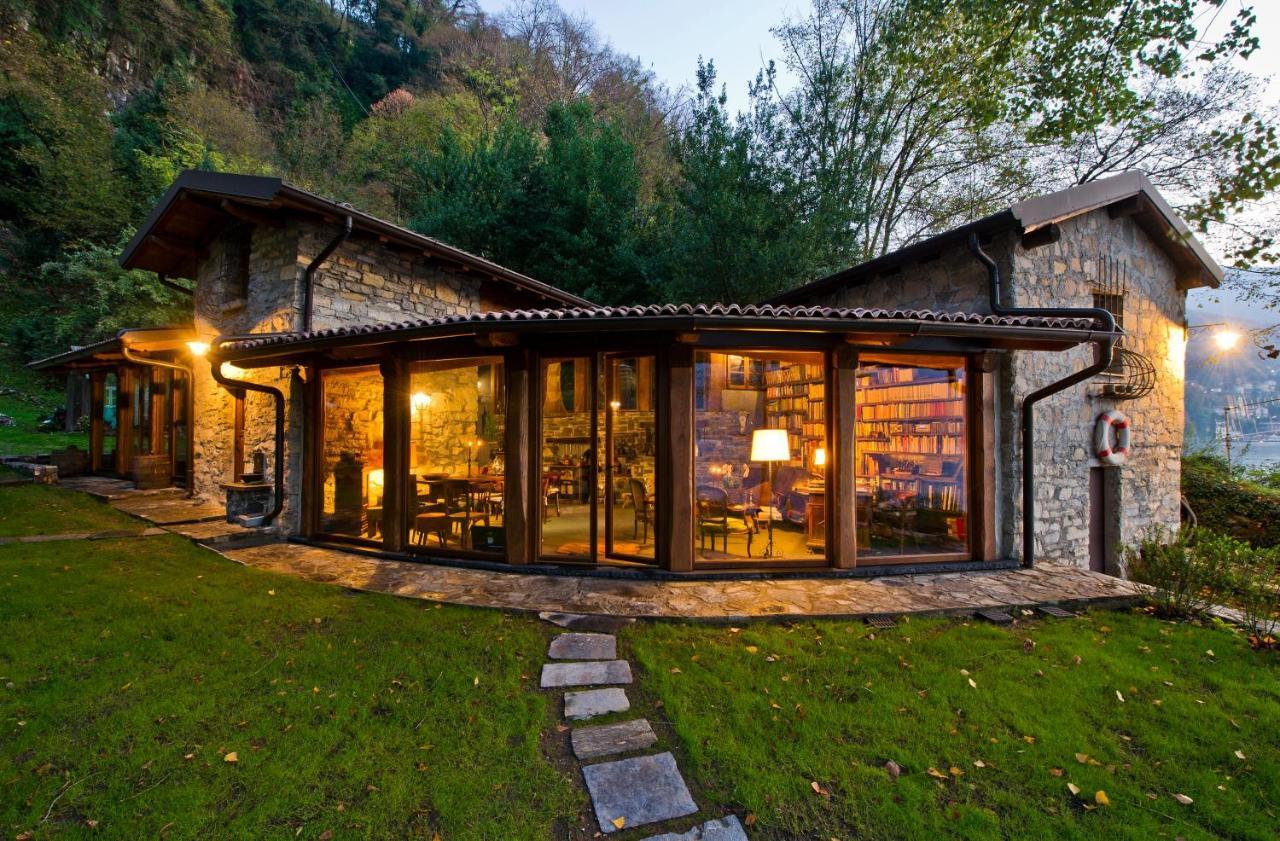 The Writer'S Nest Waterfront Villa By Rent All Como Faggeto Lario Extérieur photo