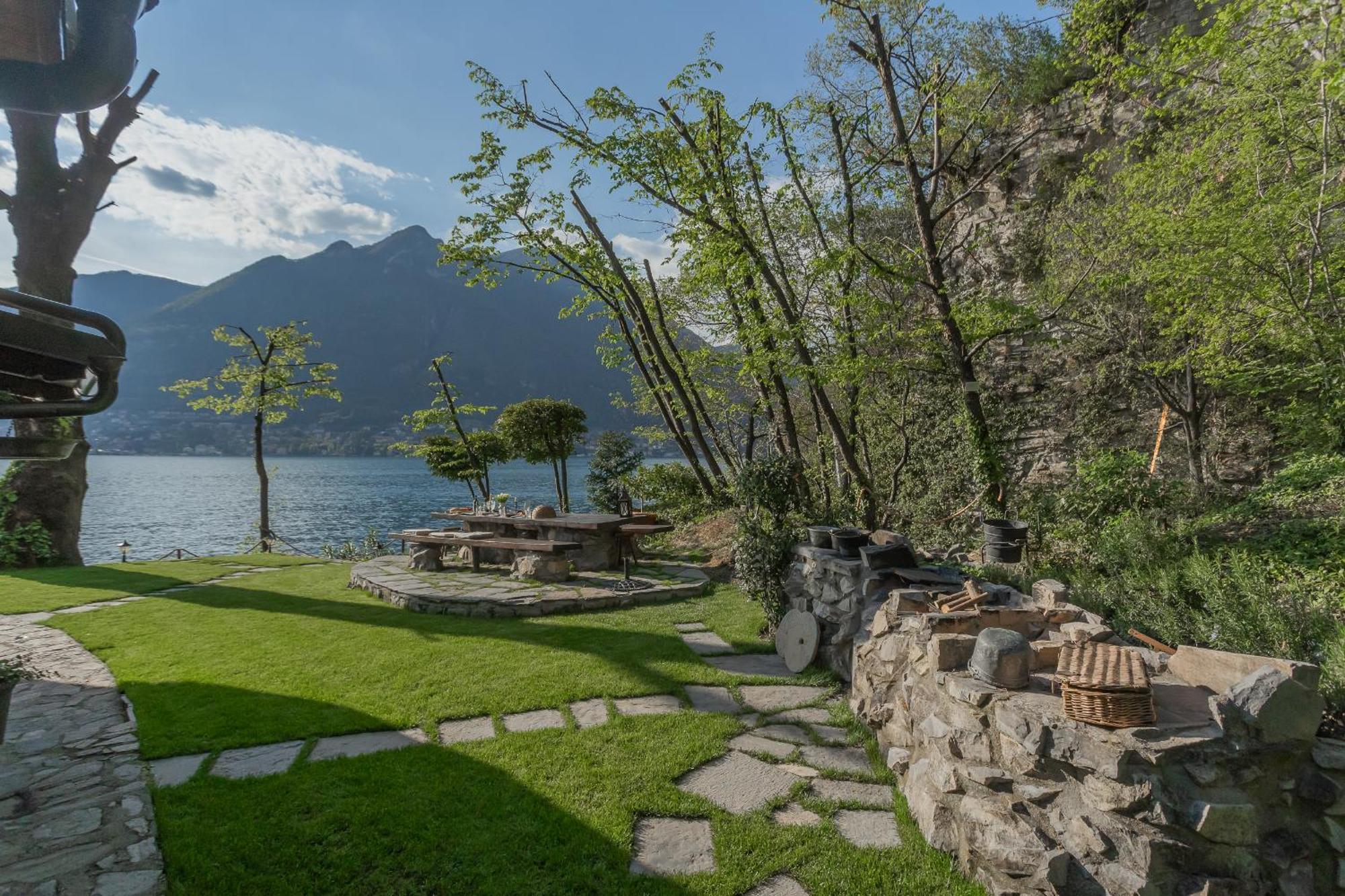 The Writer'S Nest Waterfront Villa By Rent All Como Faggeto Lario Extérieur photo