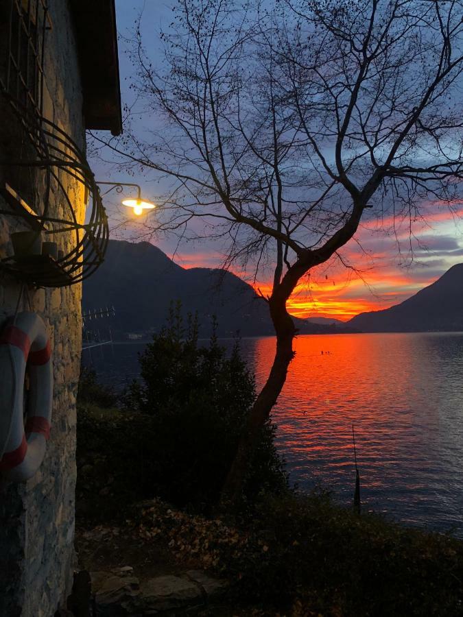 The Writer'S Nest Waterfront Villa By Rent All Como Faggeto Lario Extérieur photo