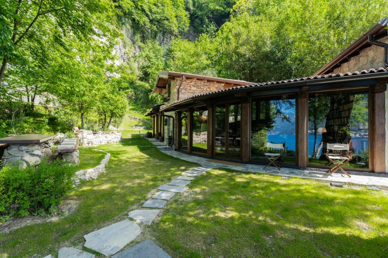 The Writer'S Nest Waterfront Villa By Rent All Como Faggeto Lario Extérieur photo