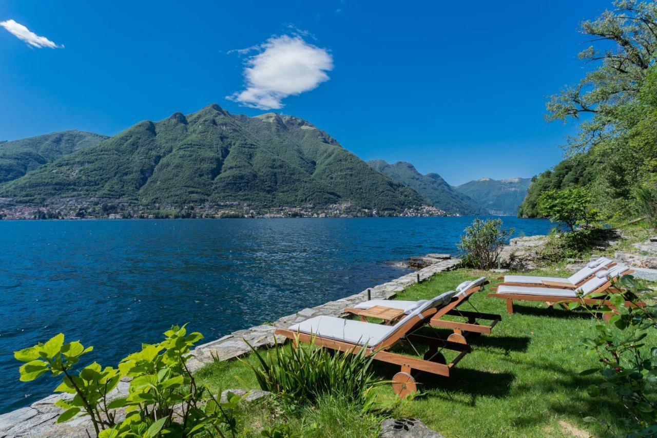 The Writer'S Nest Waterfront Villa By Rent All Como Faggeto Lario Extérieur photo