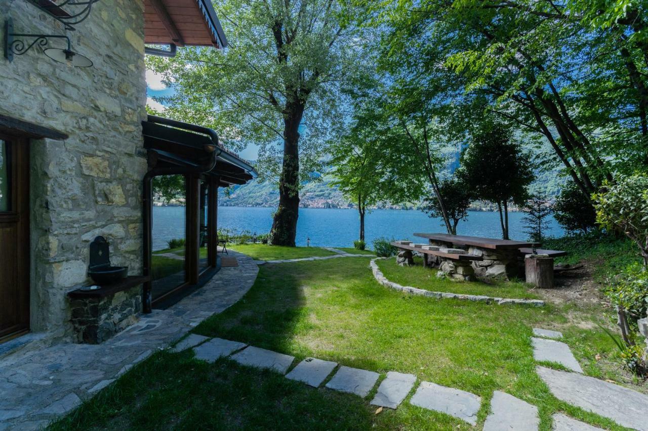 The Writer'S Nest Waterfront Villa By Rent All Como Faggeto Lario Extérieur photo