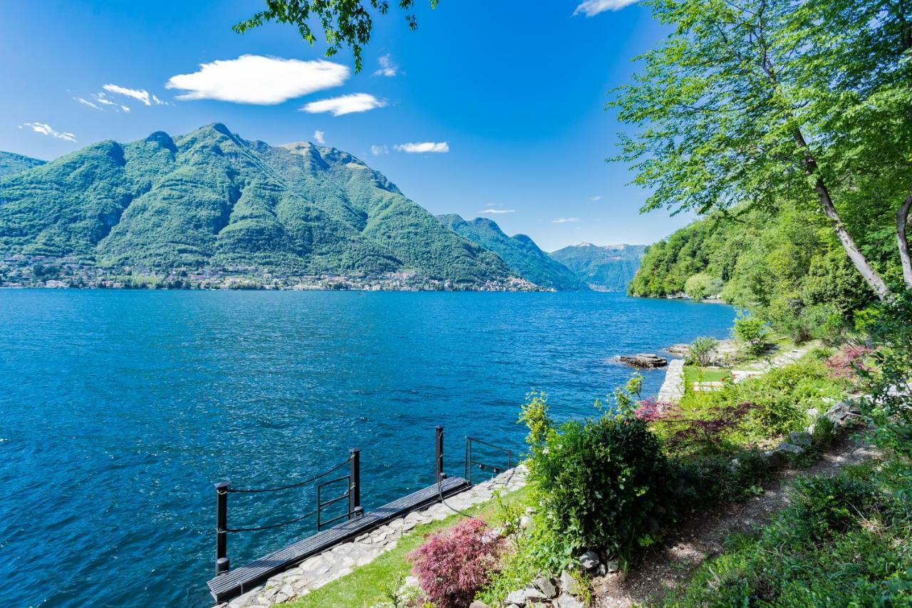 The Writer'S Nest Waterfront Villa By Rent All Como Faggeto Lario Extérieur photo