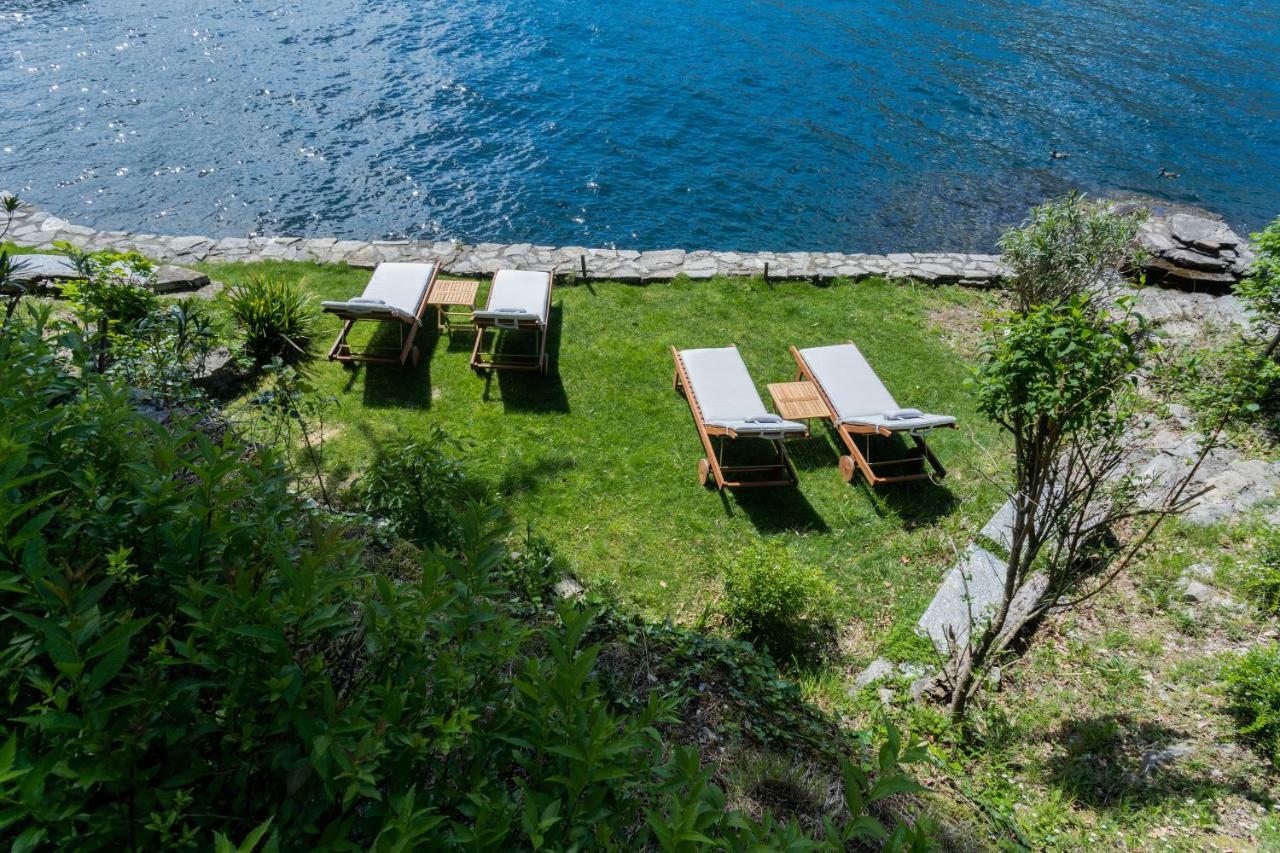 The Writer'S Nest Waterfront Villa By Rent All Como Faggeto Lario Extérieur photo